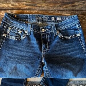 Miss Me Dark Blue Boot Cut Jeans